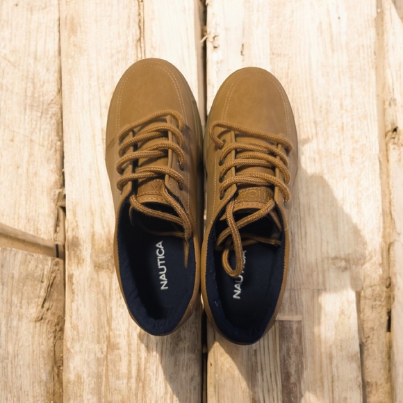 Nautica Brown Kids Dress Shoes - Picture 7 of 7